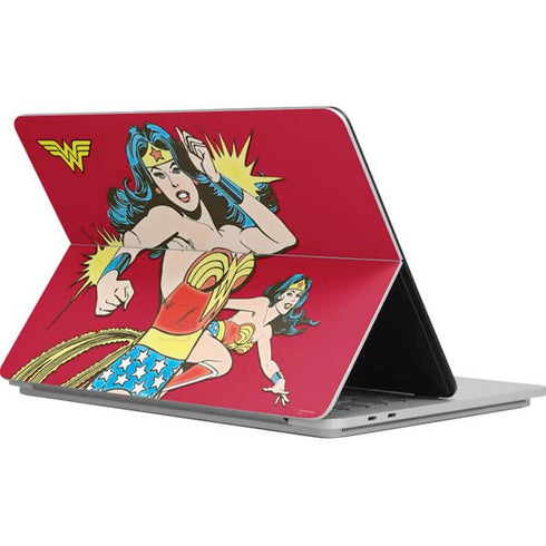 DC Comics Wonder Woman Vintage Action pose Surface Laptop Studio Skin